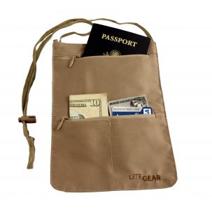 RFID-Microfiber Neck Wallet – LiteGear® Bags